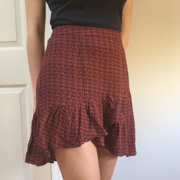 Free People Dresses & Skirts - Brand New Free People Printed Mini Skirt